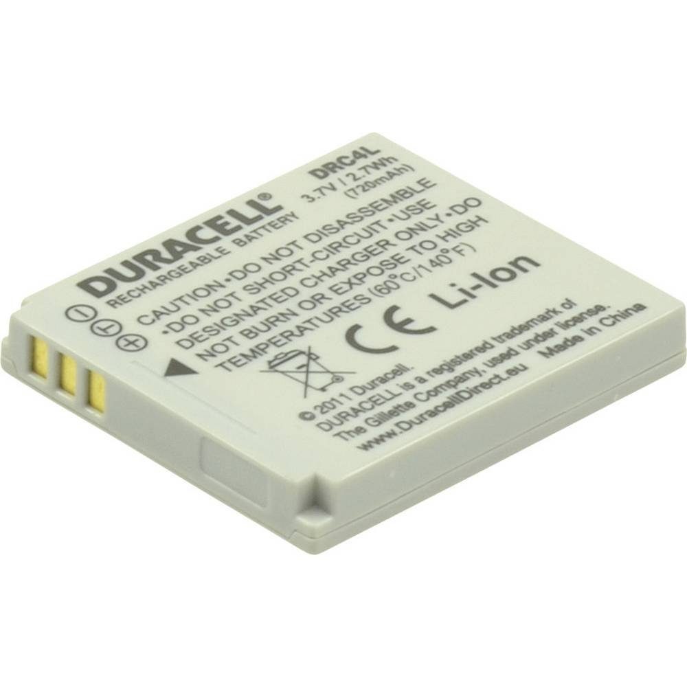 Duracell Kamera-Akku DRC4L Kamera-Akku