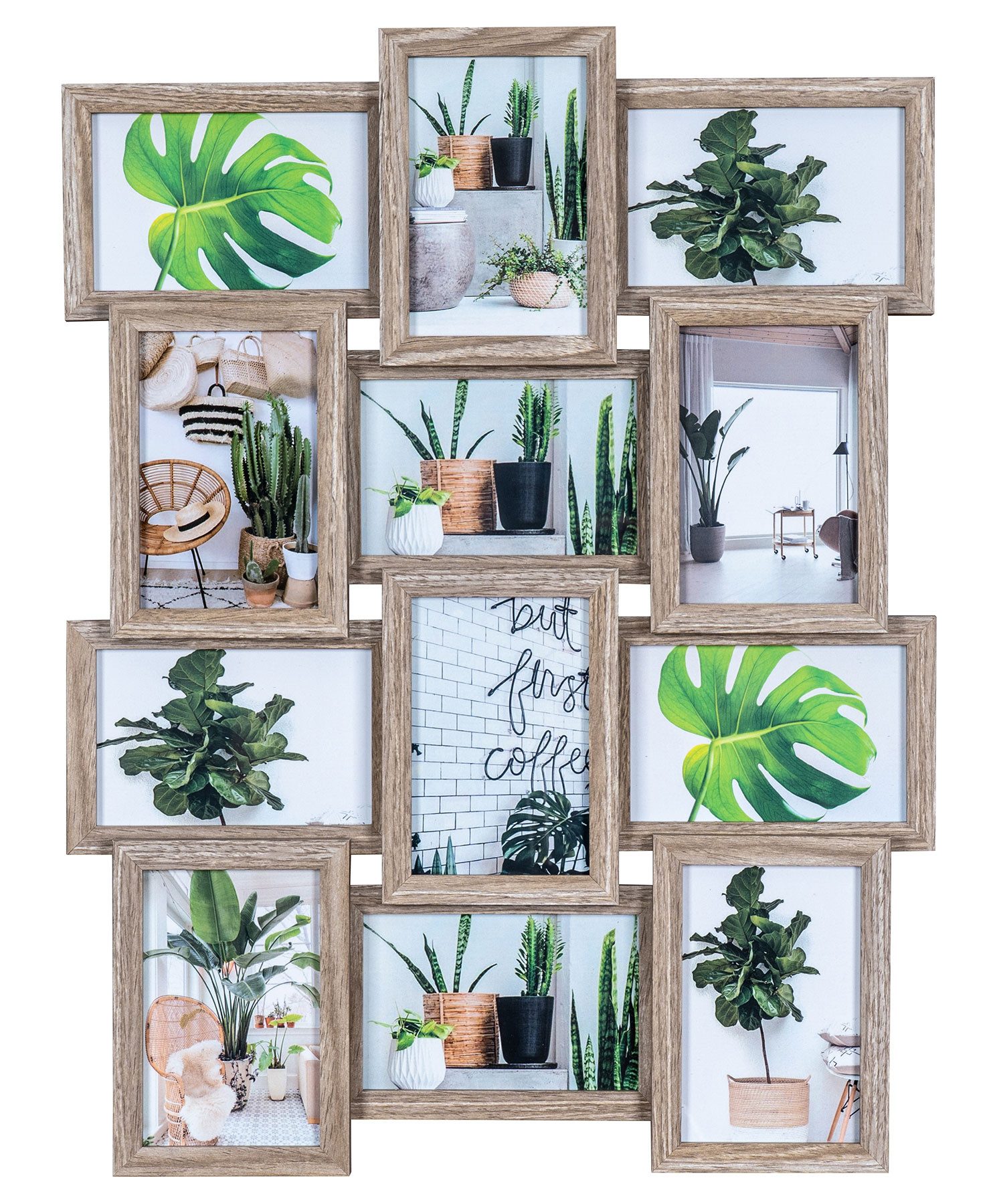 Levandeo® Bilderrahmen Collage, levandeo Bilderrahmen Collage 45x58cm 12 Fo günstig online kaufen