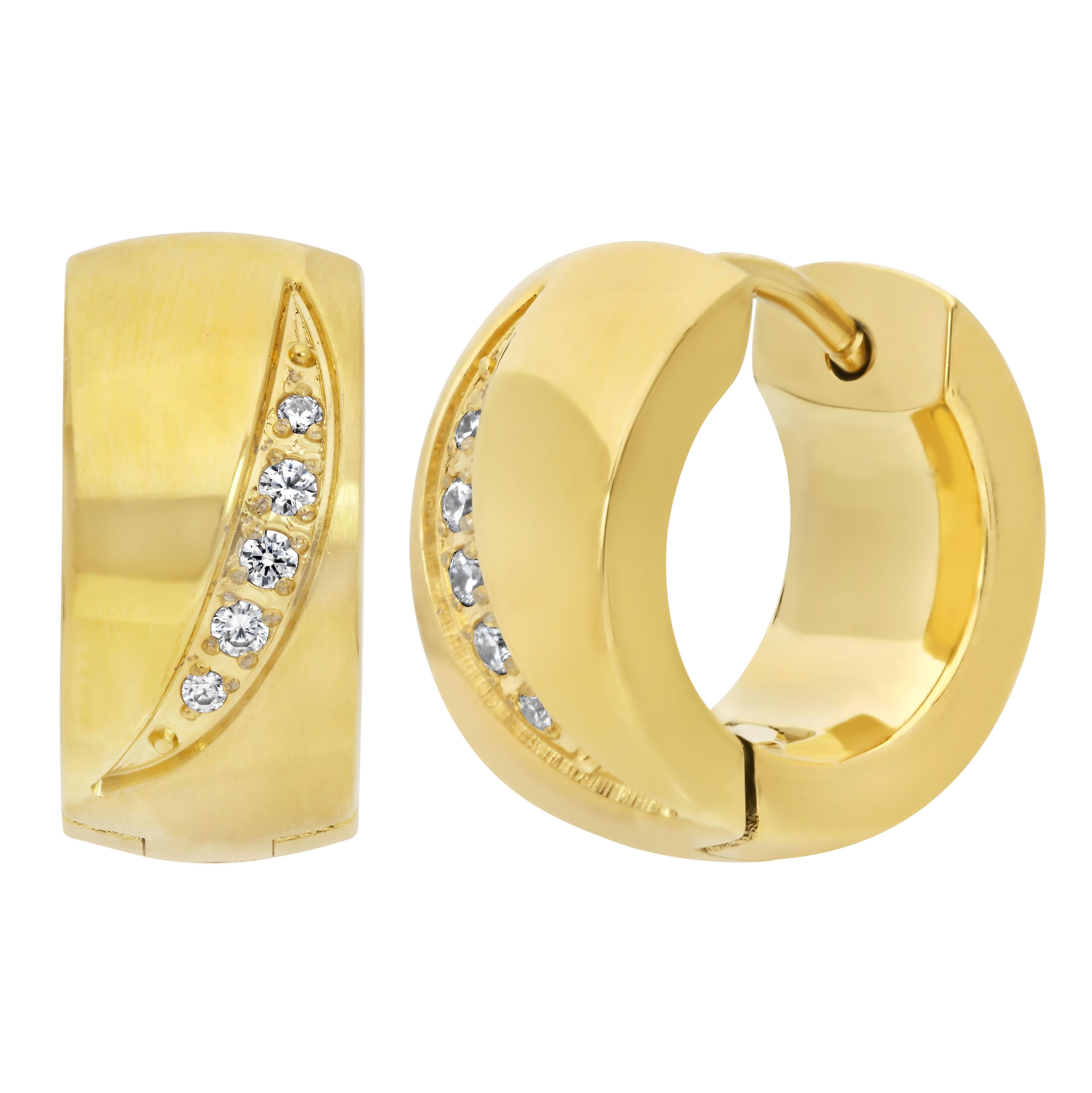 TITANIA Paar Creolen Ohrringe