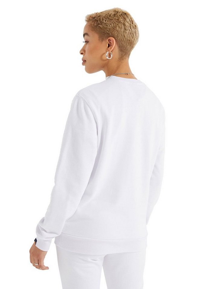 Ellesse Sweater Ellesse Damen Sweater TRIOME SWEATSHIRT White Weiß