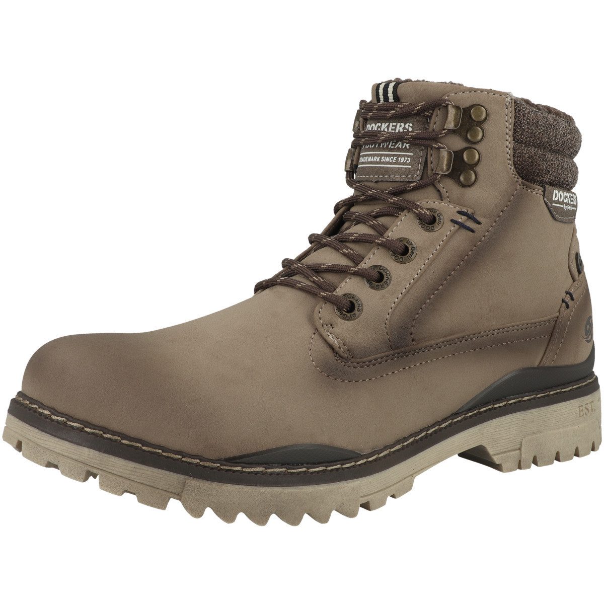 Dockers by Gerli 47LY101 Herren Schnürboots Stiefeletten, Stiefel, Winterstiefel, Winterboots, Schneestiefel