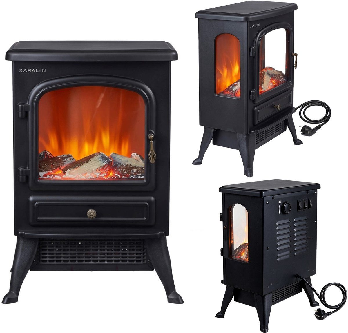 XARALYN Dekokamin Elektrokamin - Cozy - 1500 Watt Heizung (1-St)