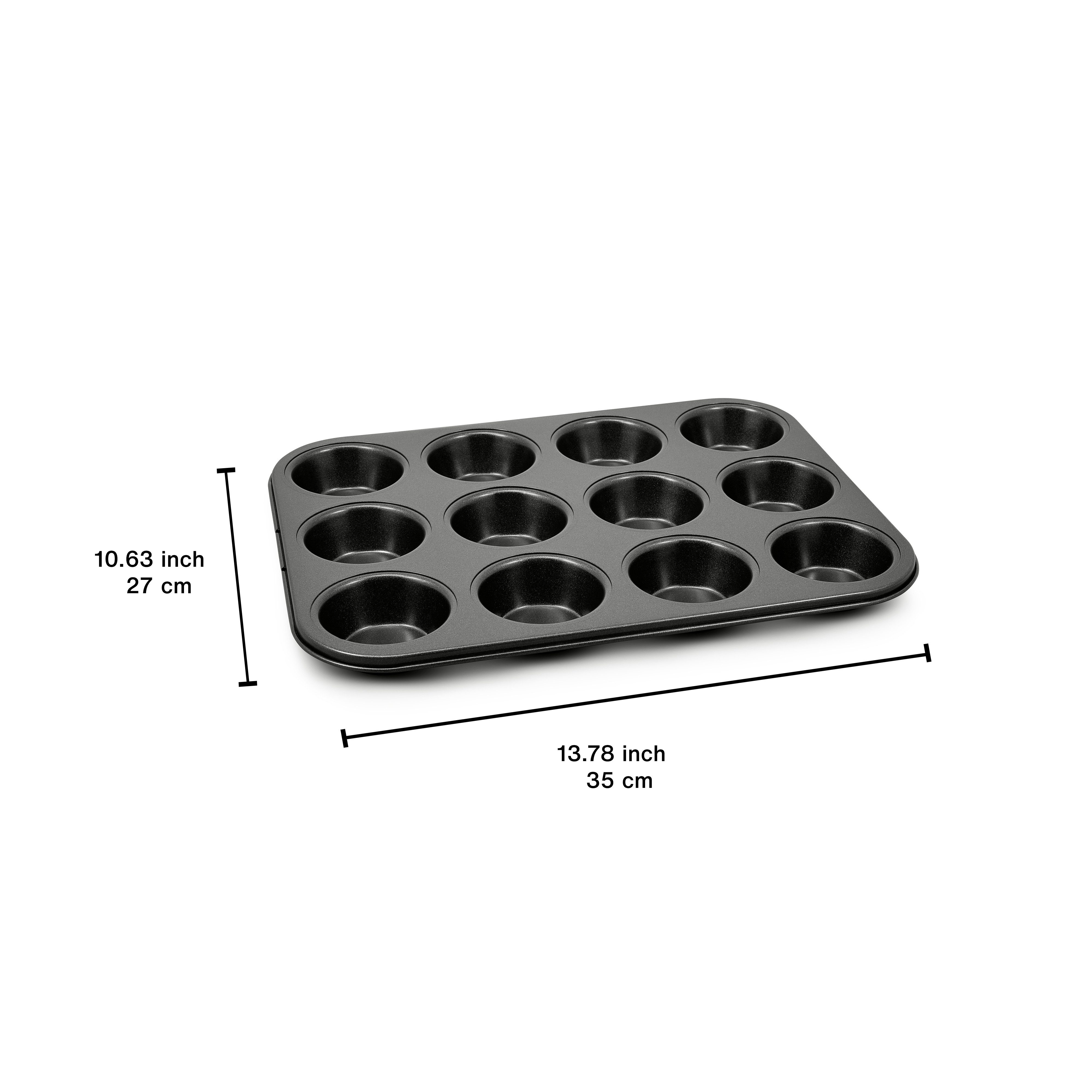 zyliss Muffinform Antihaft, 12er, ofenfest bis 240 °C