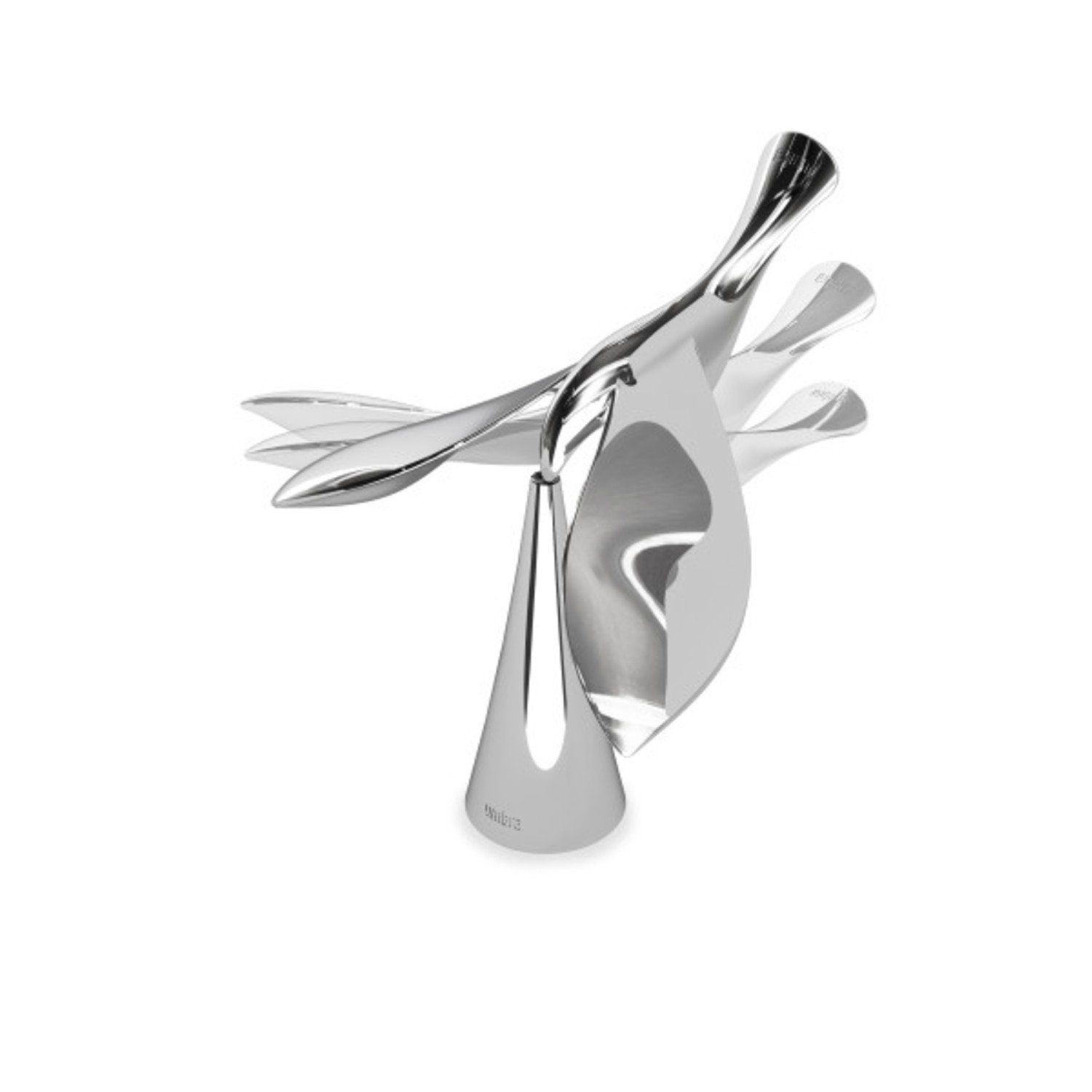 Umbra Weinflaschenöffner Flaschenöffner Tipsy Bottle Opener chrom – Bild 2 von 5