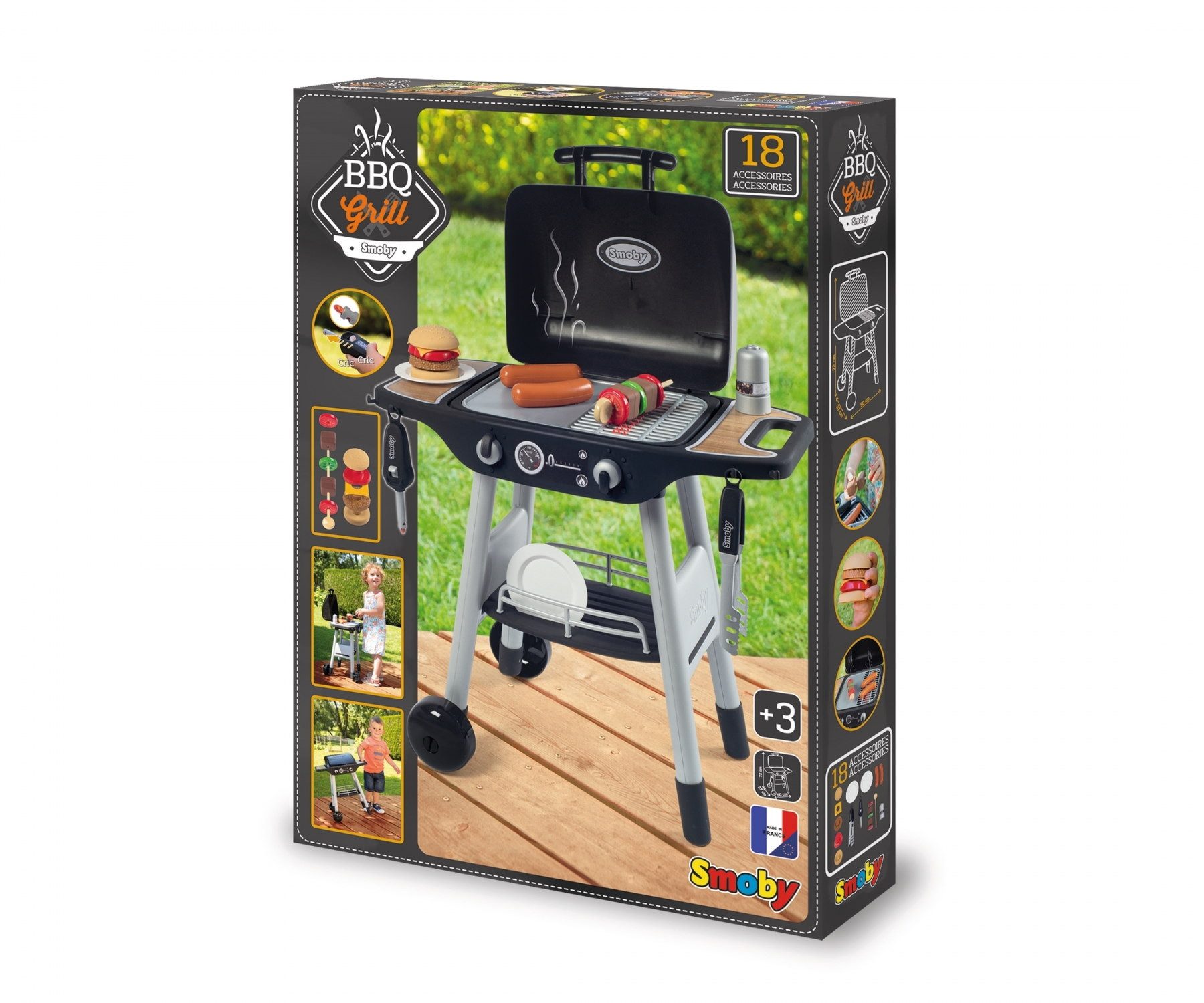 Smoby Kinder-Grill Barbecue, Made in Europe