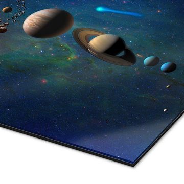 Posterlounge XXL-Wandbild NASA, Sonnensystem, Illustration