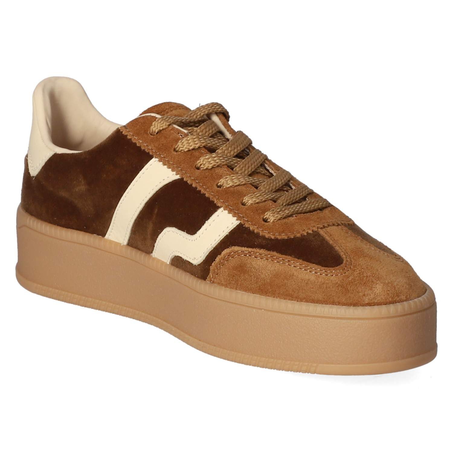 Gant Gant Sneaker Low 33538354/G389 Damen Leder & Textil brown Schnürschuh – Bild 5 von 5