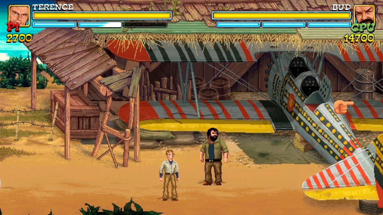 Bud Spencer & Slaps Hill Beans Terence: 4 PlayStation and