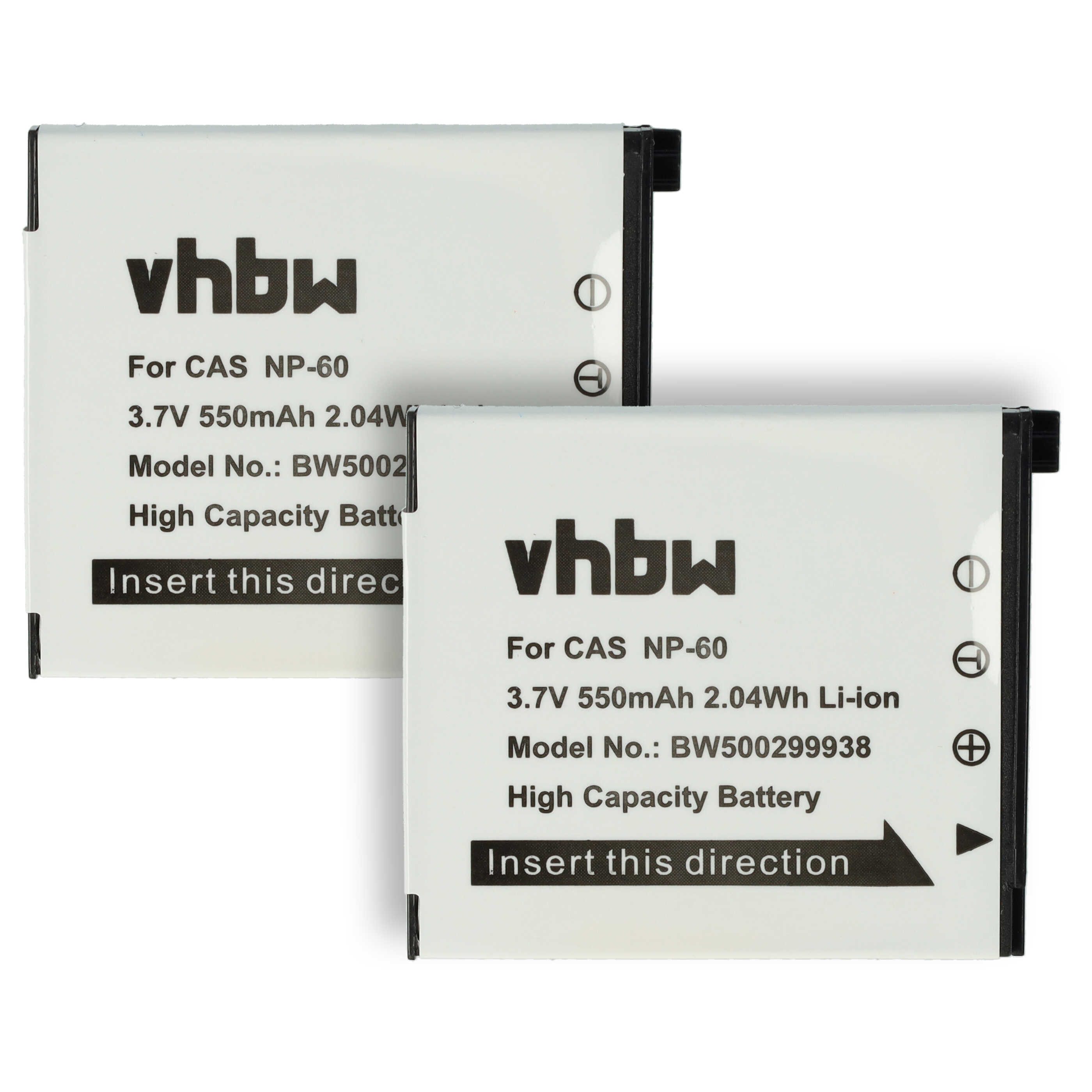 vhbw kompatibel mit Casio Exilim EXZ21, EXZ20, EXZ22, EXZ29, EX