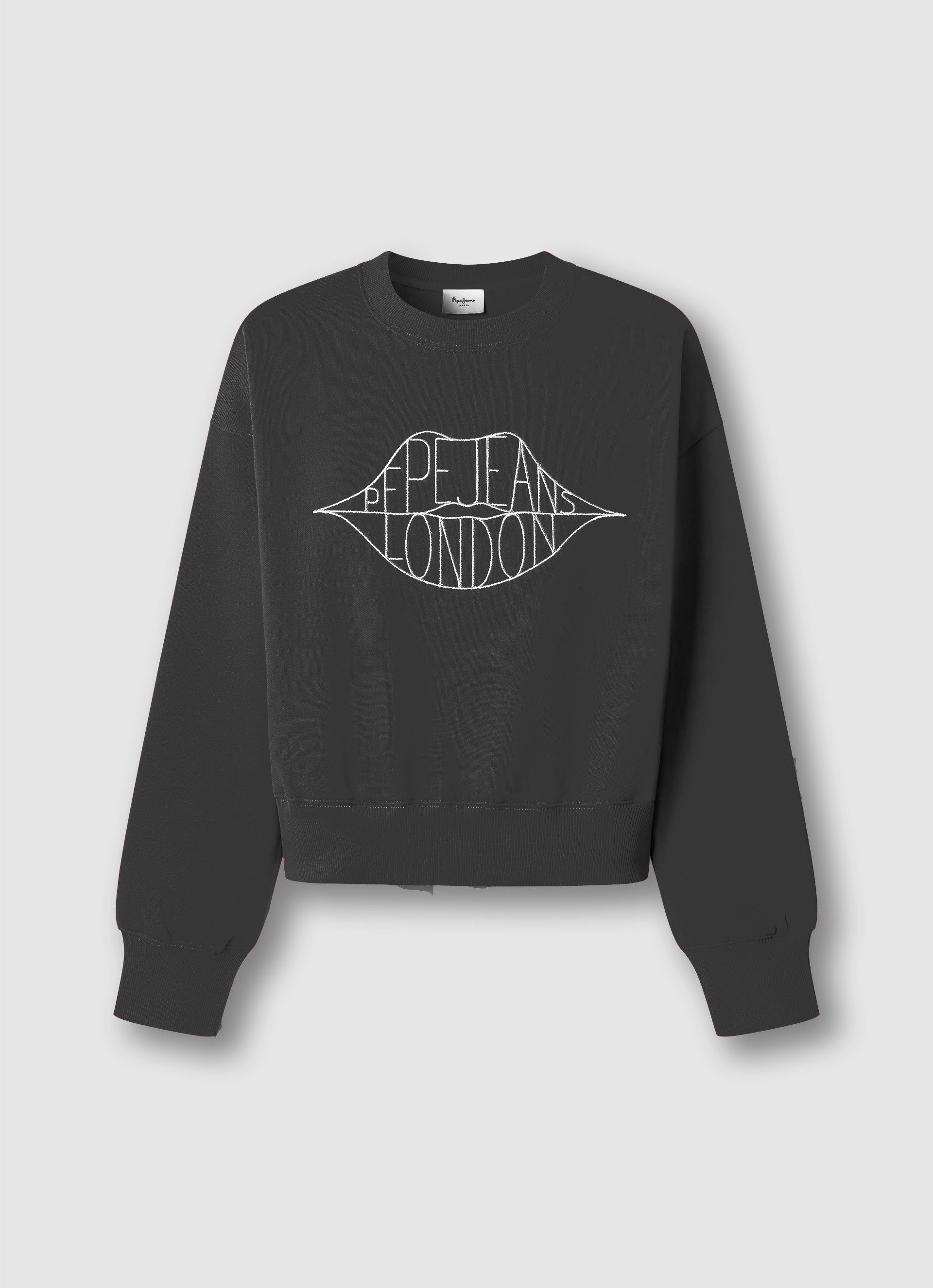 Pepe Jeans Sweatshirt BERNIS mit Rundhals, bestickt