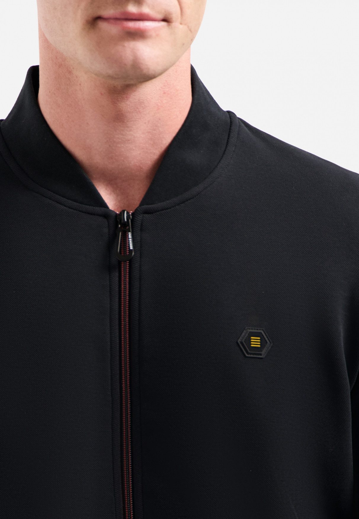 NO EXCESS Sweater No Excess Bomberweste von Timeless Basics