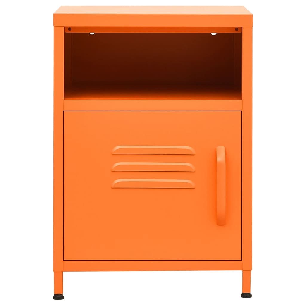 vidaXL Nachttisch Nachttisch Orange 35x35x51 cm günstig online kaufen