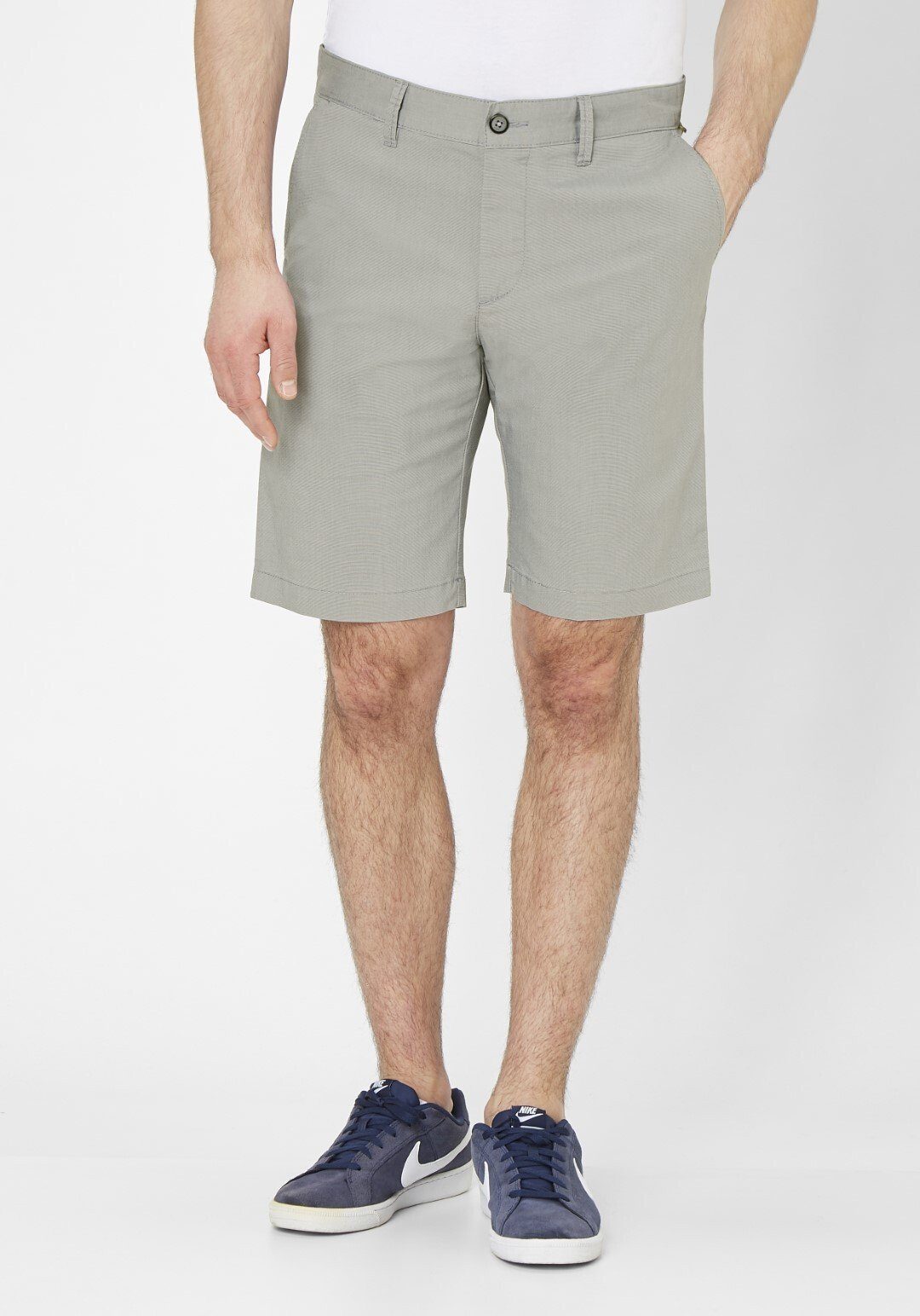 Redpoint Chinoshorts Surray Modern Fit Bermudas mit Stretchanteil khaki