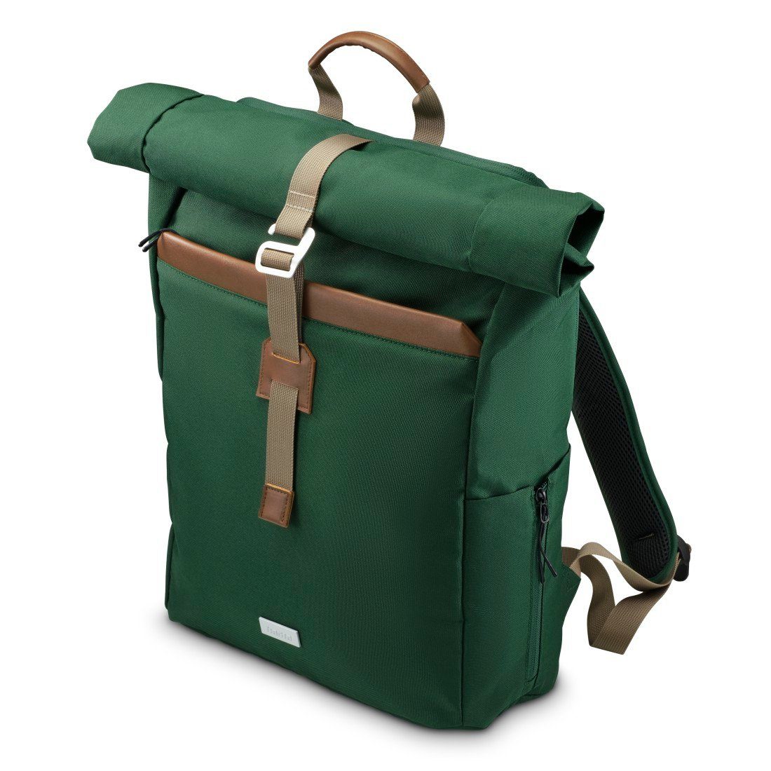Hama Notebook-Rucksack Laptop Rucksack mit 16,2 Zoll Laptopfach und 12,9 Zoll Tabletfach, Rolltop,bis 41 cm (16.2)
