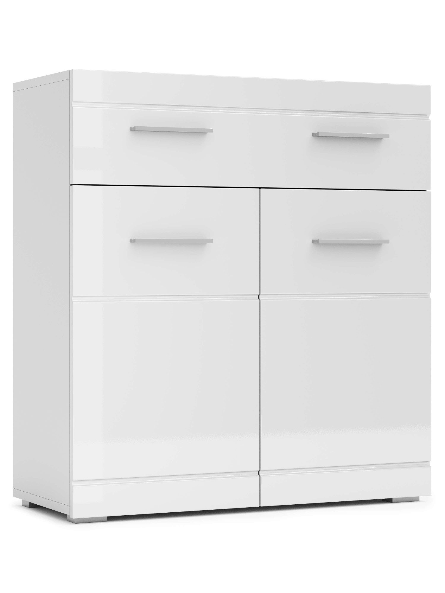 OTTO home Unterschrank Föhr minimalistisch, zeitlos, hochglänzend – Bild 2 von 5