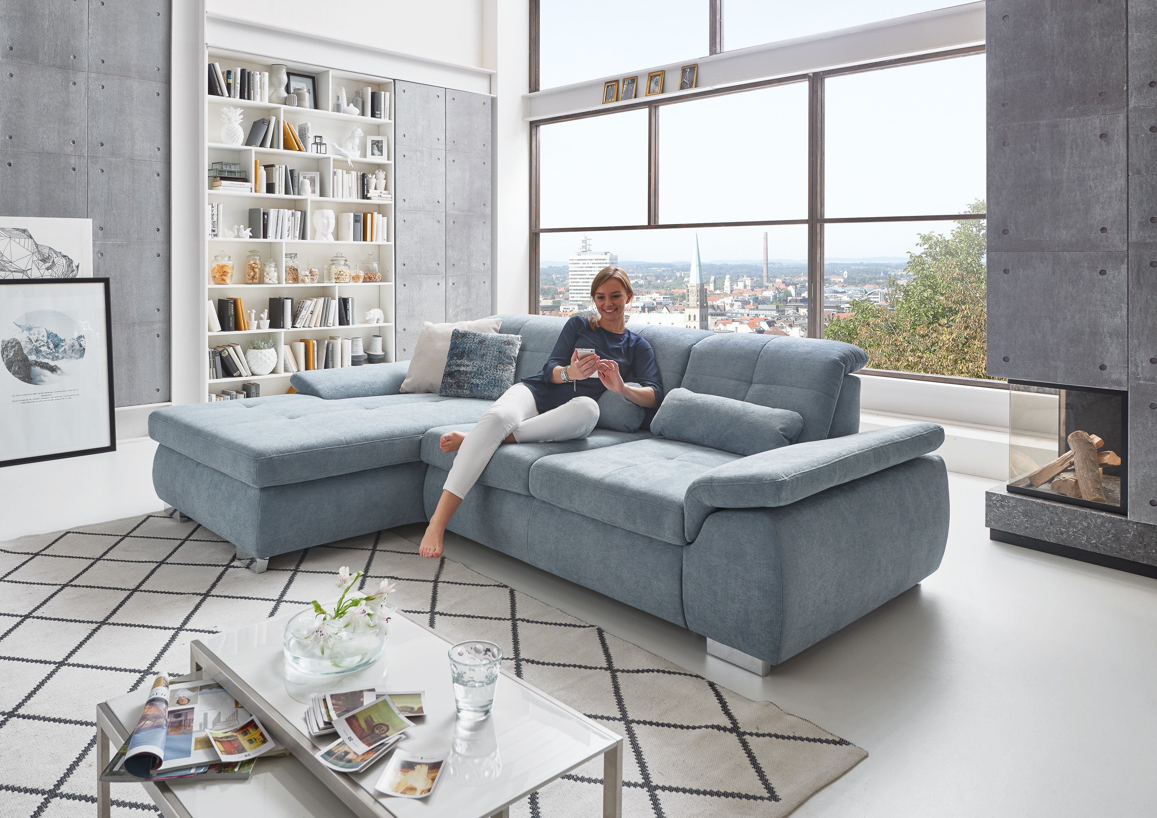 Die PlanBar Ecksofa MP-IN16037 L-Form mit günstig online kaufen