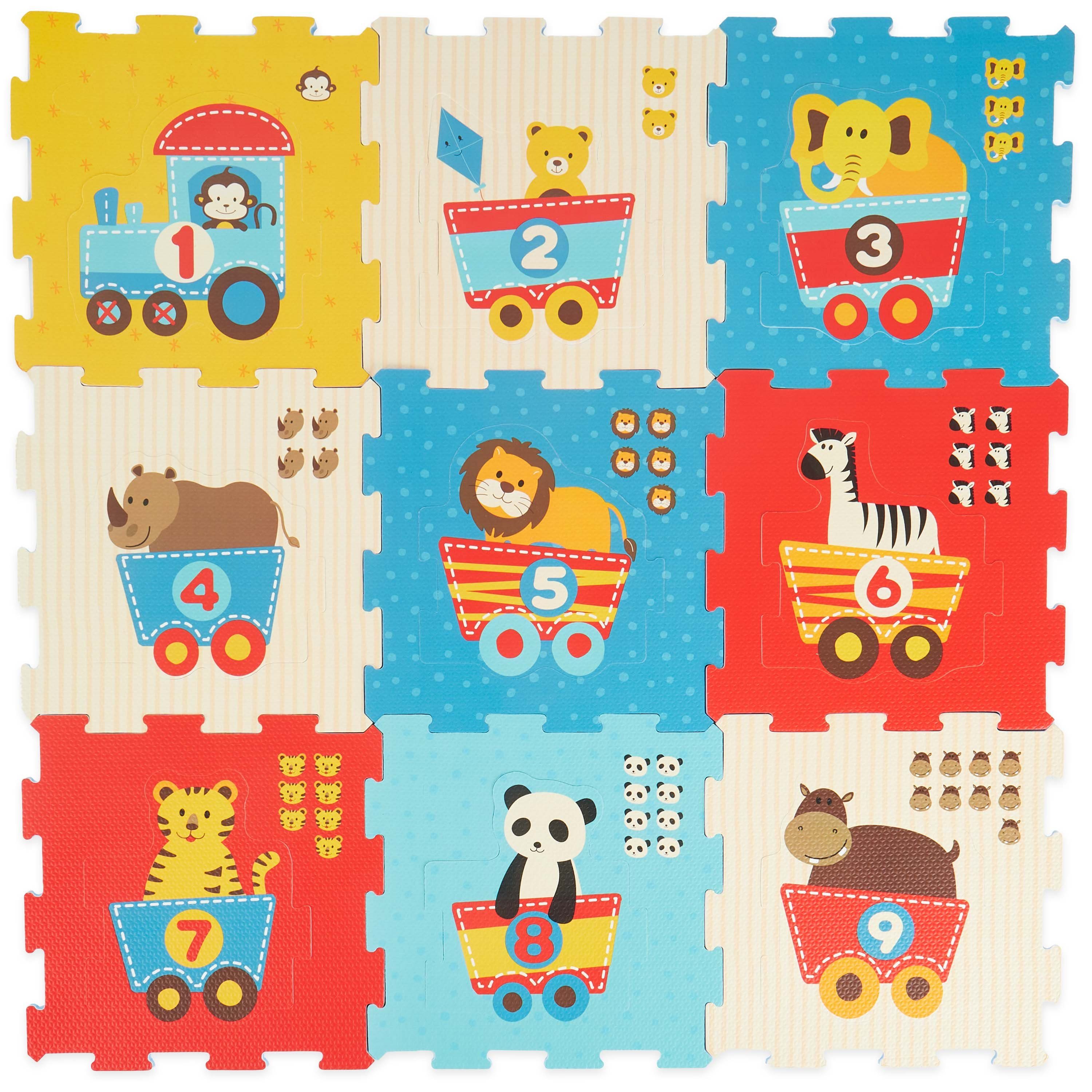 BIECO Steckpuzzle Bieco Puzzlematte, 19 tlg. günstig online kaufen