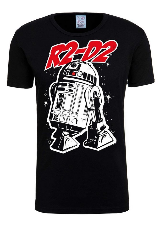 R2-D2 T-Shirt mit LOGOSHIRT Star Wars-Print