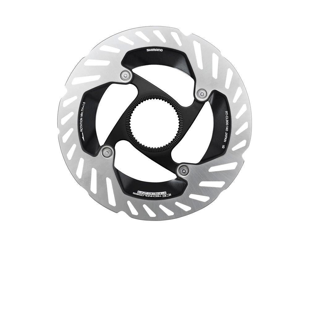 Shimano Scheibenbremse Shimano Bremsscheibe CL 140 mm - Center Lock Rotor für MTB und E-Bike