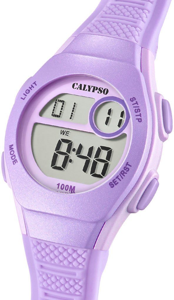 CALYPSO WATCHES Chronograph Junior Collection K5831/4, Quarzuhr, Kinderuhr, Datum, digital, Stoppfunktion, ideal als Geschenk