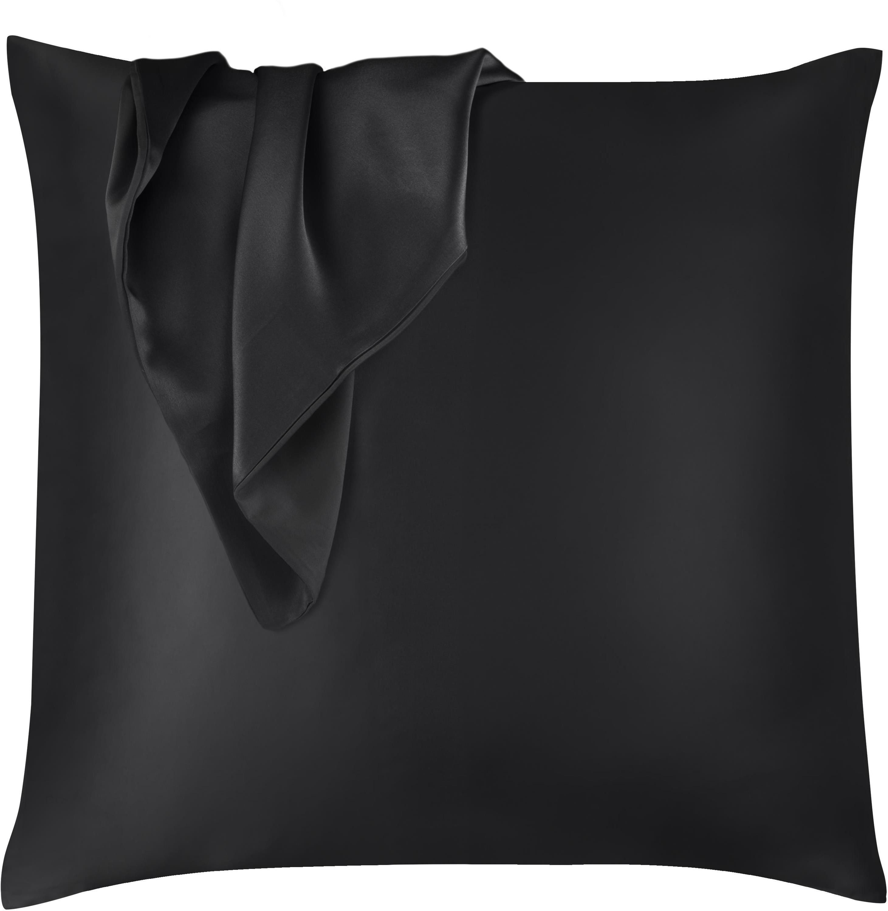 Aspero Kissenbezüge Seiden Kissenbezug 80x80 cm Enna, Haut- und haarschonen günstig online kaufen