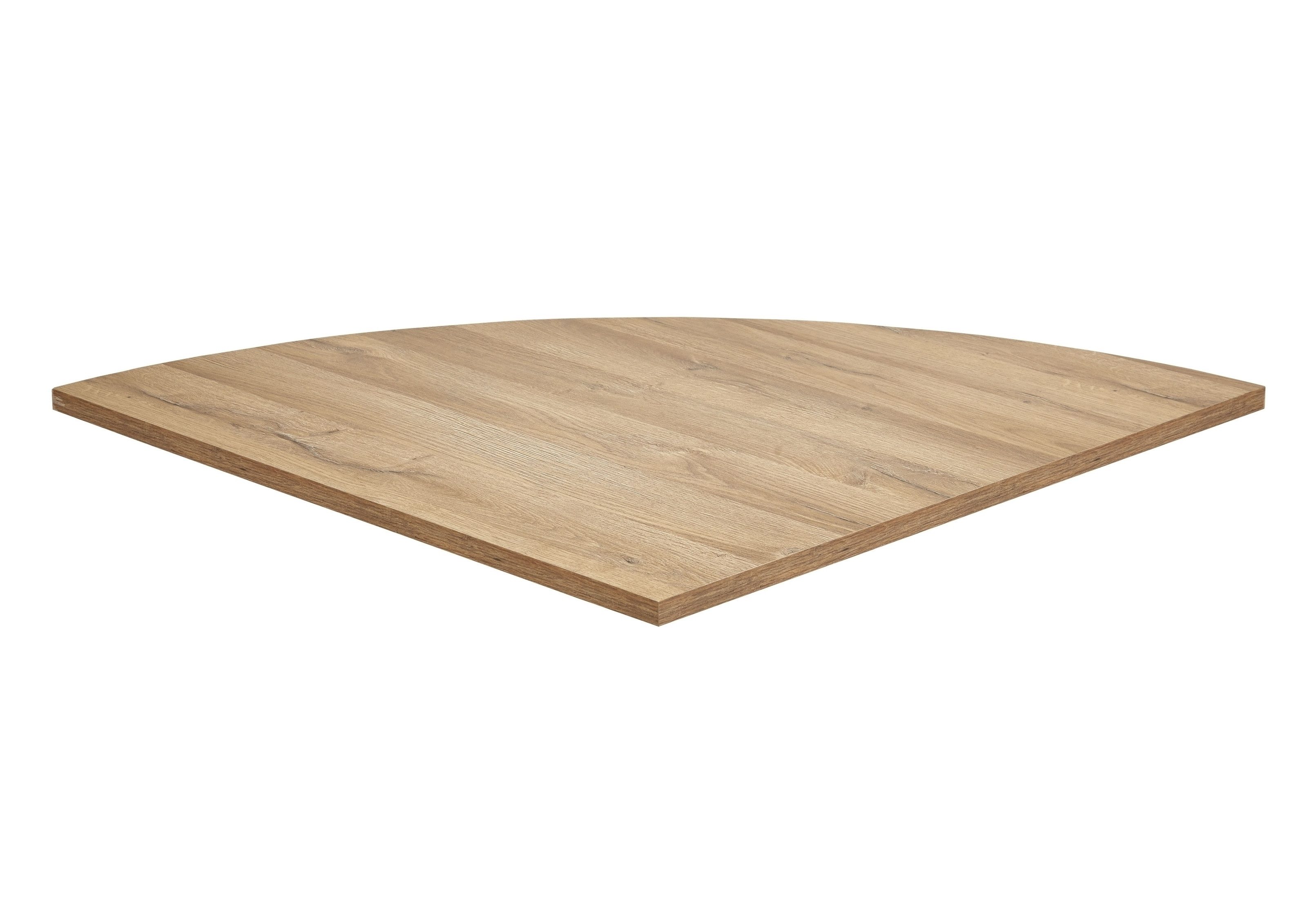 PREISBRECHER Schreibtischplatte CALVIA 3, in Alteiche Dekor - 80x2,2x80cm (BxHxT)