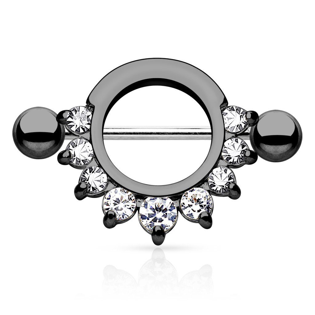 Taffstyle Intimpiercing Intim Brust Intimpiercing Schild günstig online kaufen