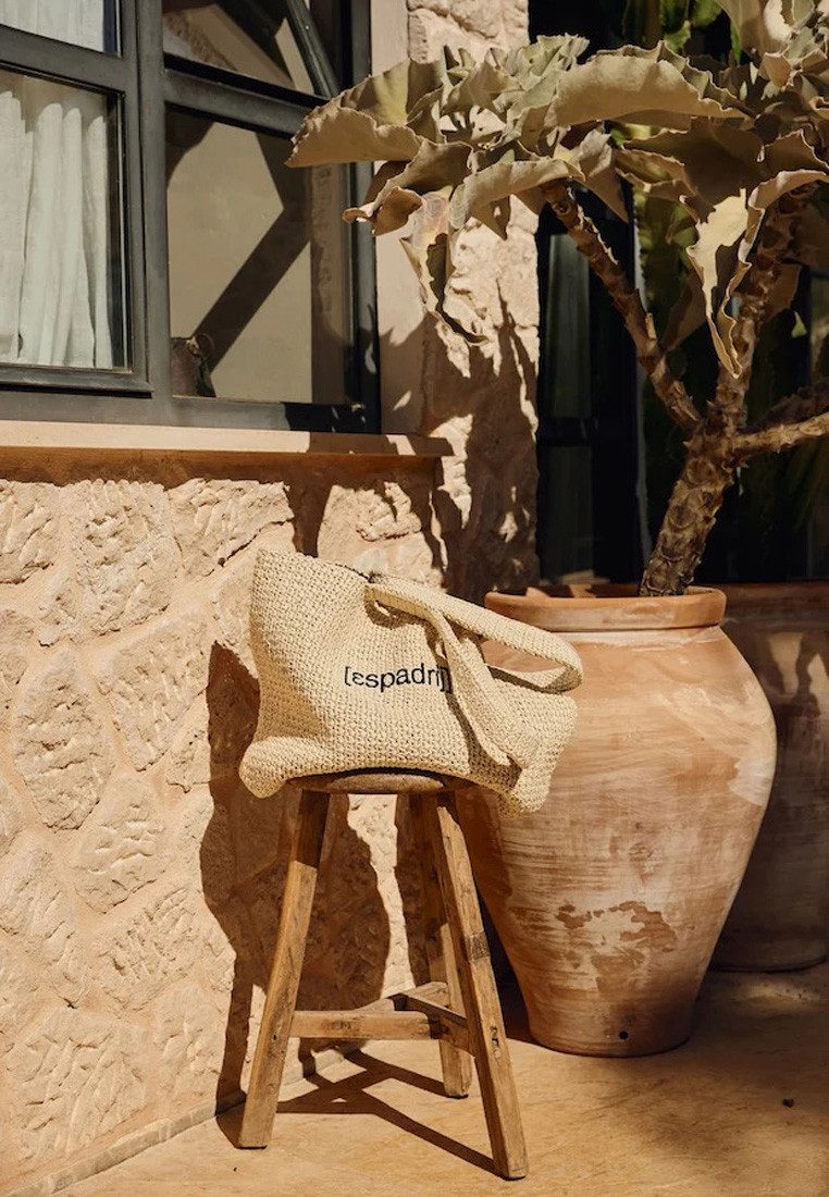 espadrij l´originale Umhängetasche RAFFIA TOTE GRANDE, Nature