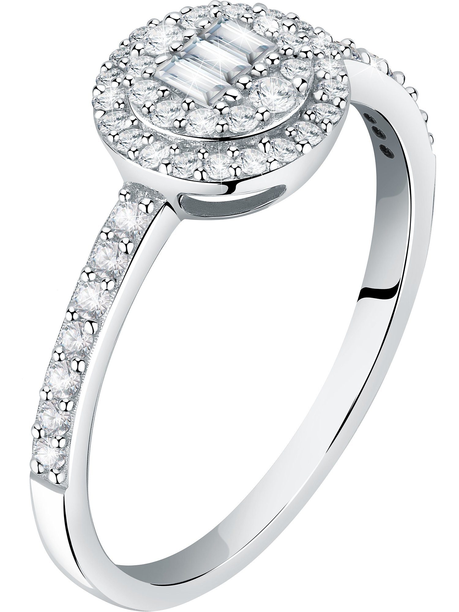 CHRIST Diamantring CHRIST Damen-Damenring 750er Weißgold 3 Diamant