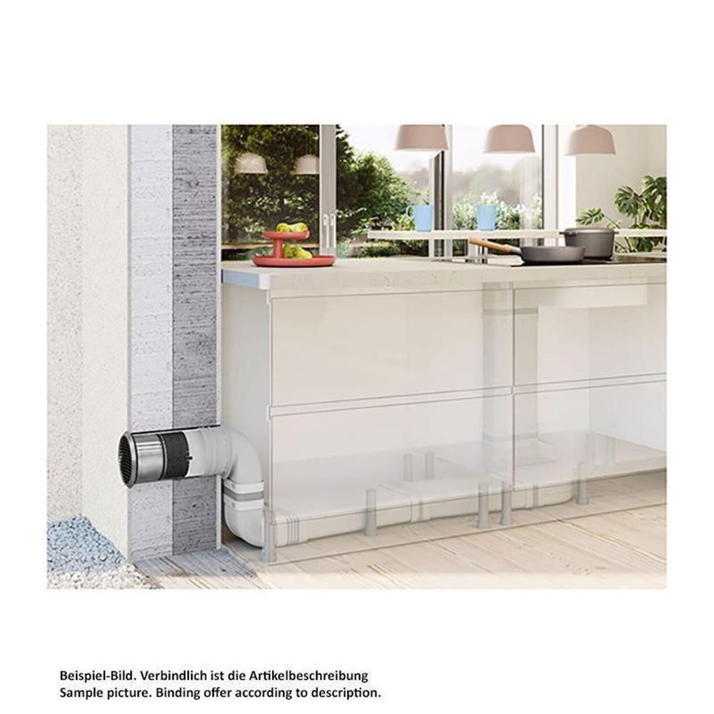 Naber Abluft-Set Naber COMPAIR Prime flow P-VRO150 Flachkanalrohr, 100 cm