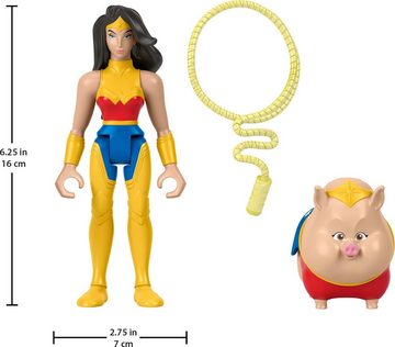 Fisher-Price® Actionfigur DC League of Super Pets Hero Wonder Woman & PB Actionfigur Lasso