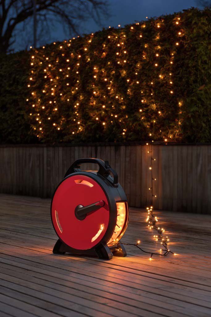 Dioden LED-Lichterkette warm weiße 1000 KONSTSMIDE aussen, Weihnachtsdeko