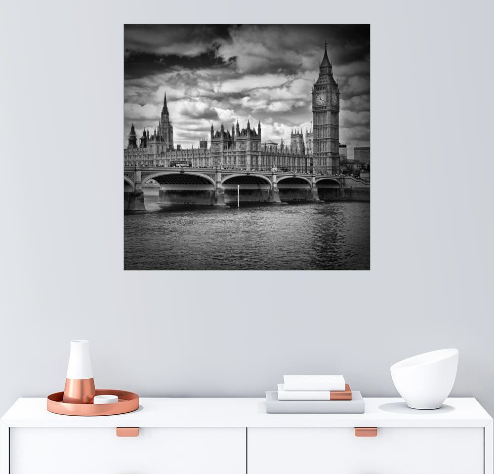Posterlounge Wandbild, LONDON Houses of Parliament & Westminster Bridge