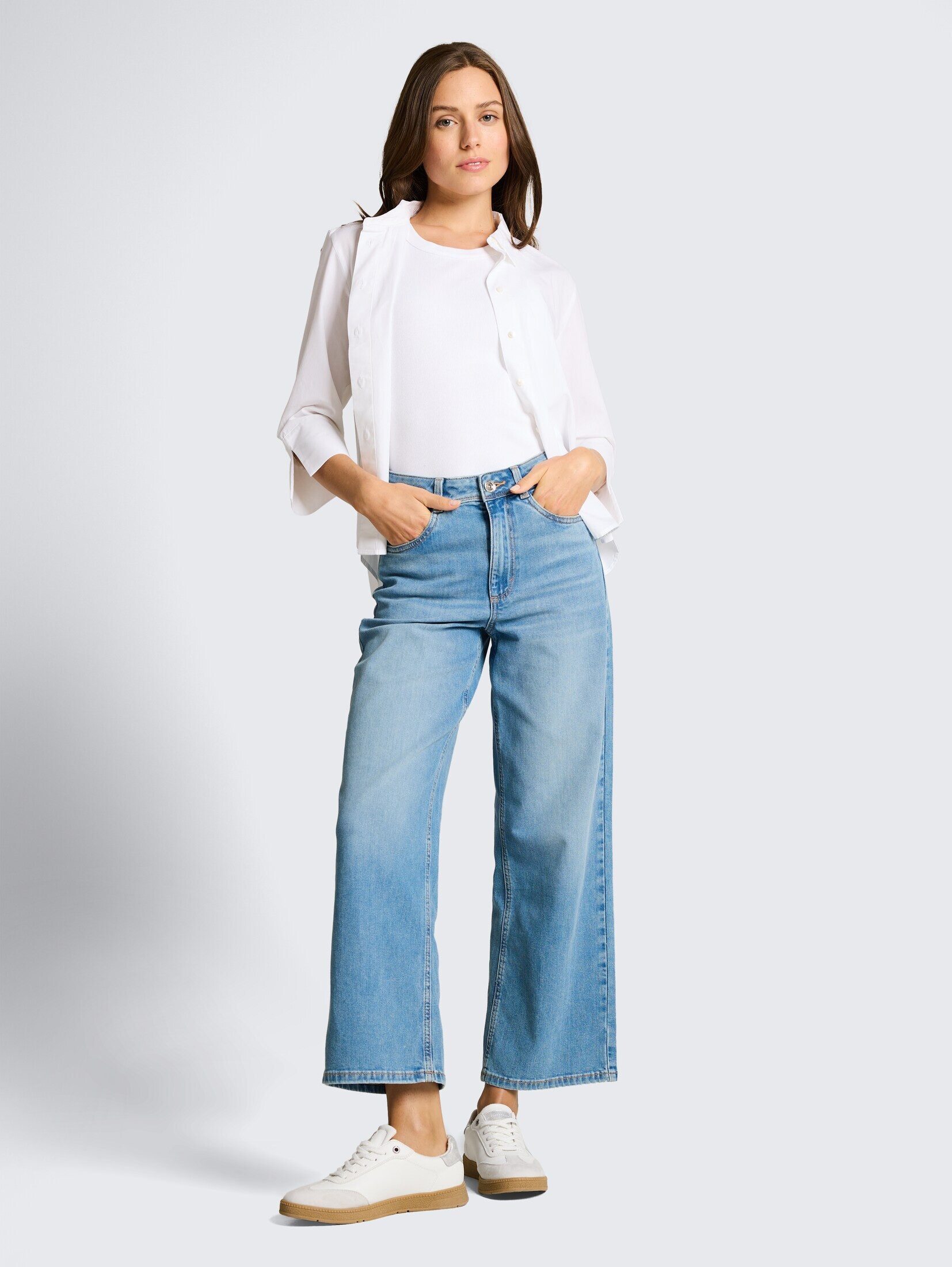 TOM TAILOR 7/8-Jeans Jeanshosen TTNELMA CULOTTE Jeans günstig online kaufen