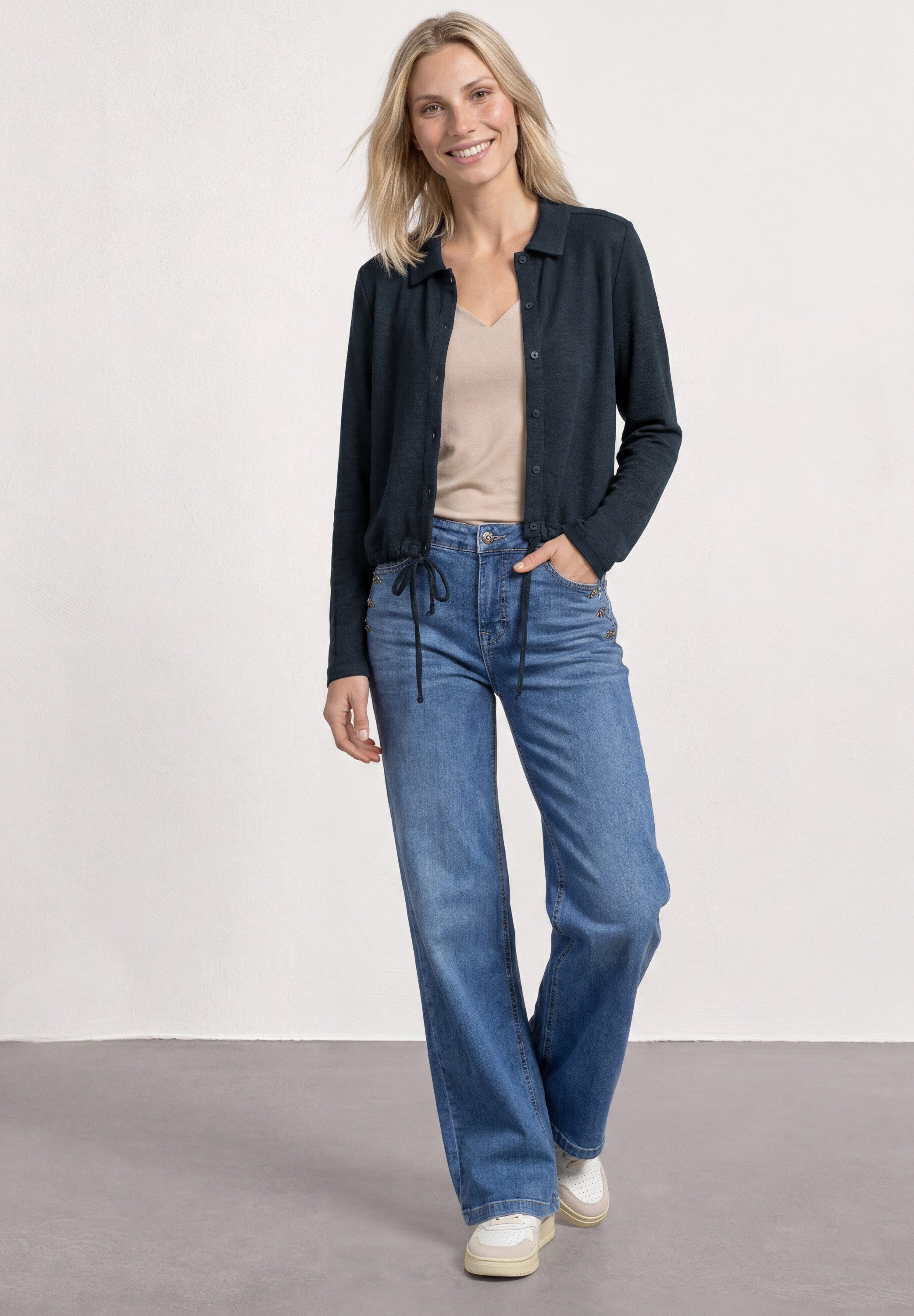 STREET ONE Cardigan in Unifarbe