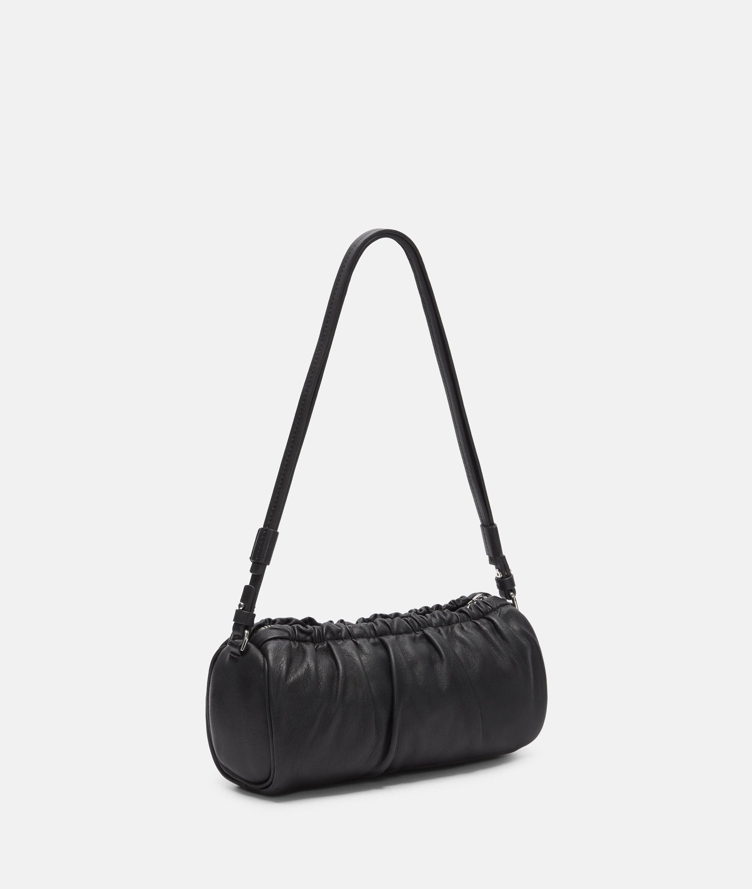 Liebeskind Berlin Schultertasche Cloud II Hobo XS, Kleine Hobo-Bag aus Schafsleder