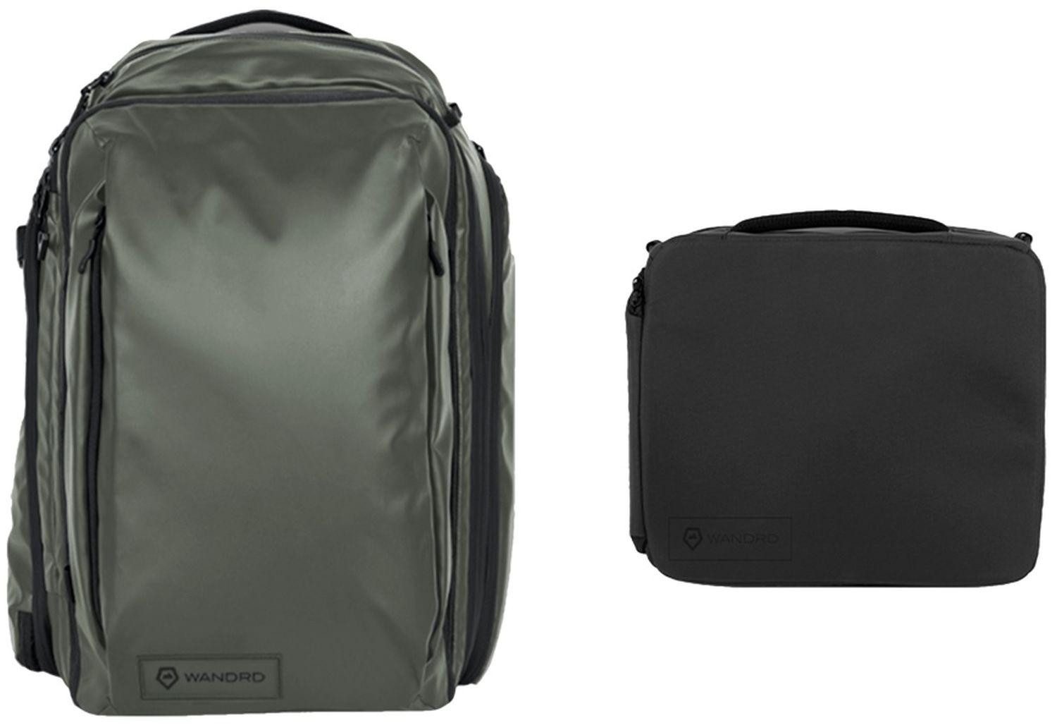 Wandrd Fotorucksack Transit 35L Travel Backpack Wasatch Green Essentia