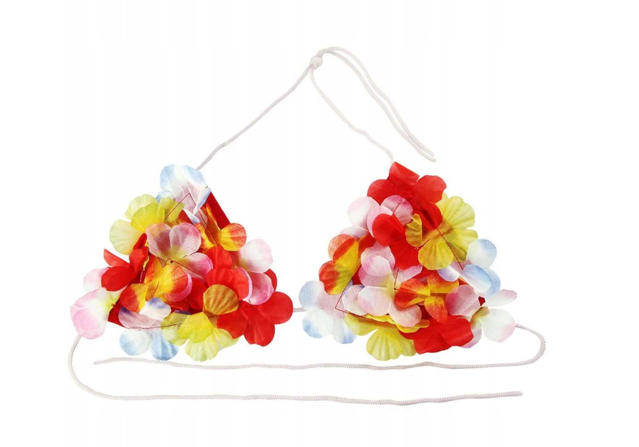 Fiestas Guirca Hawaii-Kostüm Hawaiianischer Blumen-BH Aloha Party Kostüm Zubehör