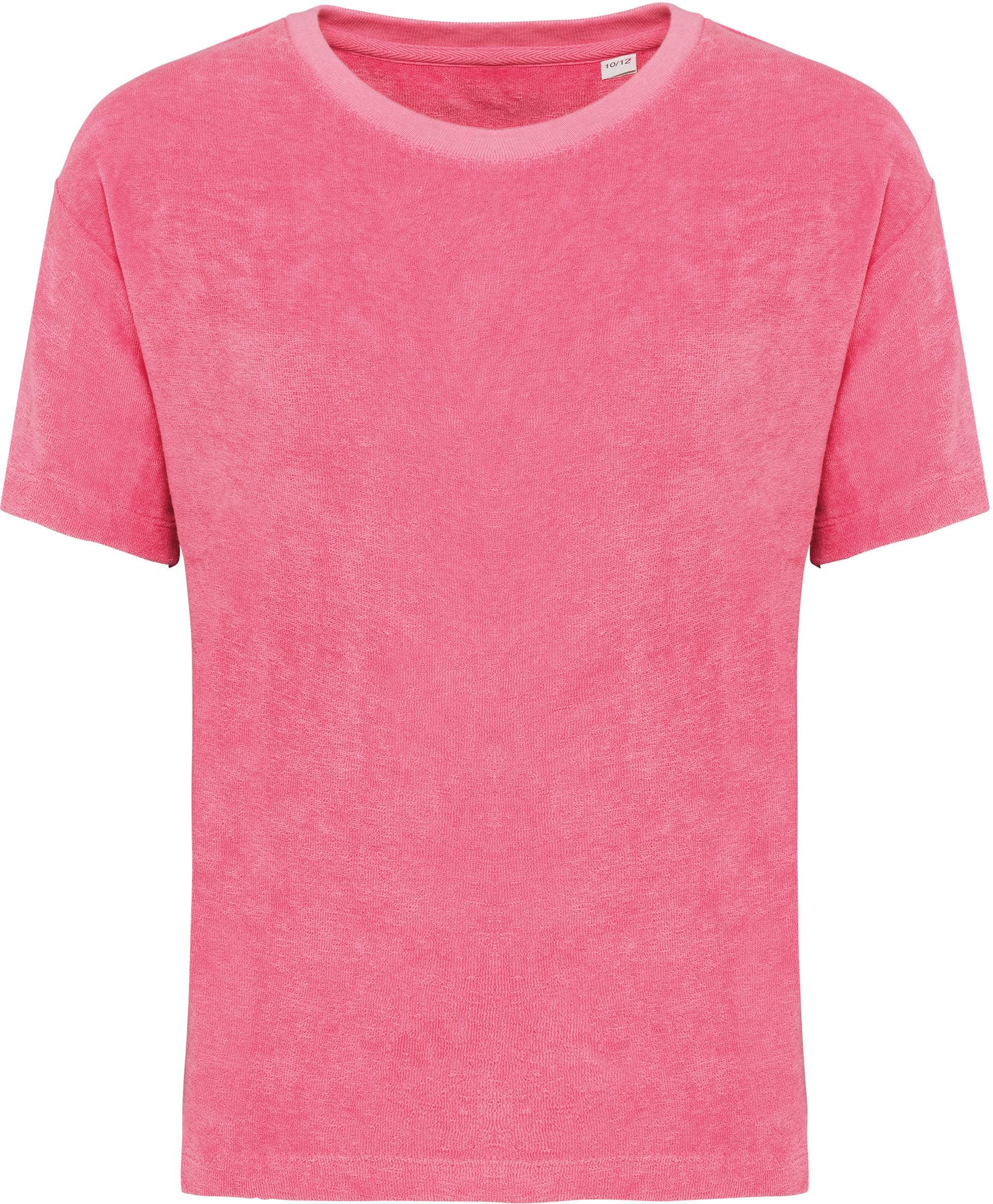 T-Shirt Umweltfreundliches T-Shirt aus Frottee für Mädchen