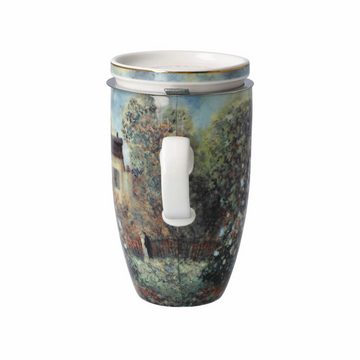 Goebel Tasse Teetasse Claude Monet - Das Künstlerhaus, Fine Bone China, Metall
