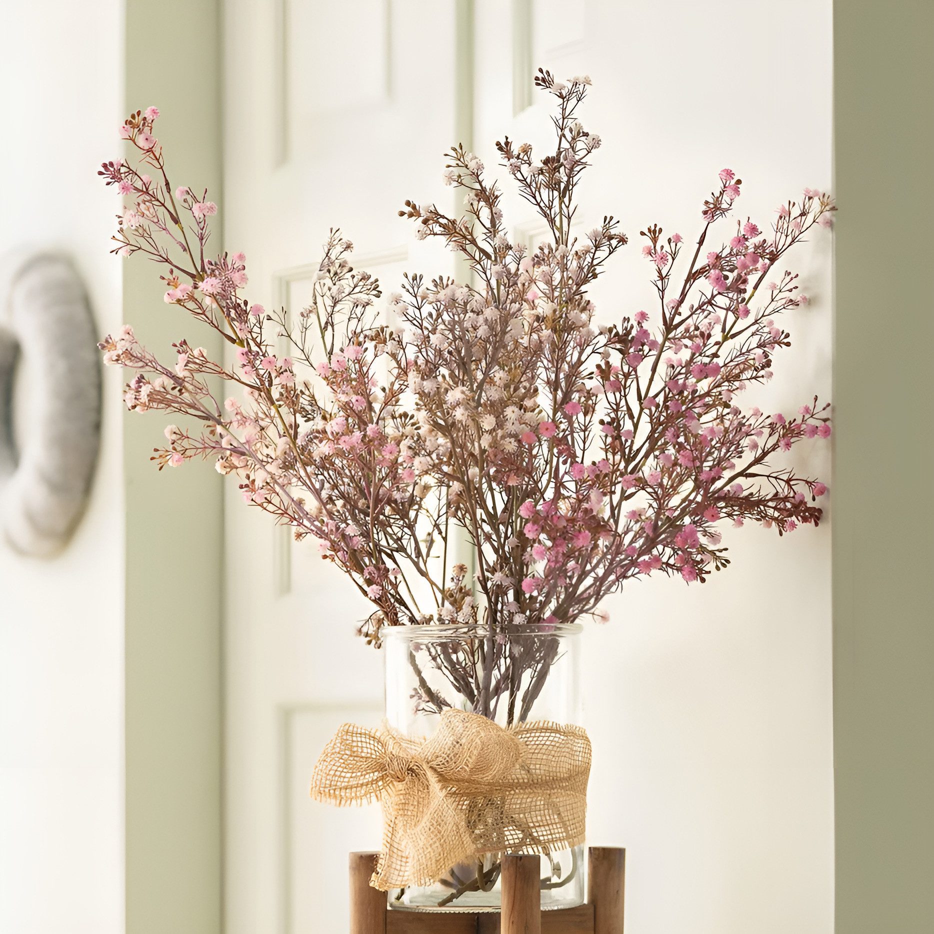 Kunstblume "Schleierkraut" mit Blüten in rosa günstig online kaufen