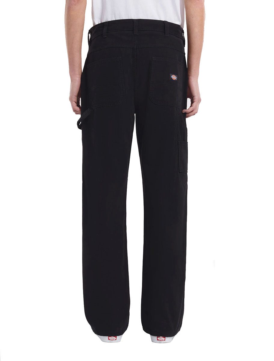 Dickies 5-Pocket-Jeans Canvas Carpenter Lighweig (1-tlg., kein Set) Gewebtes Dickies Label auf der Gesäßtasche