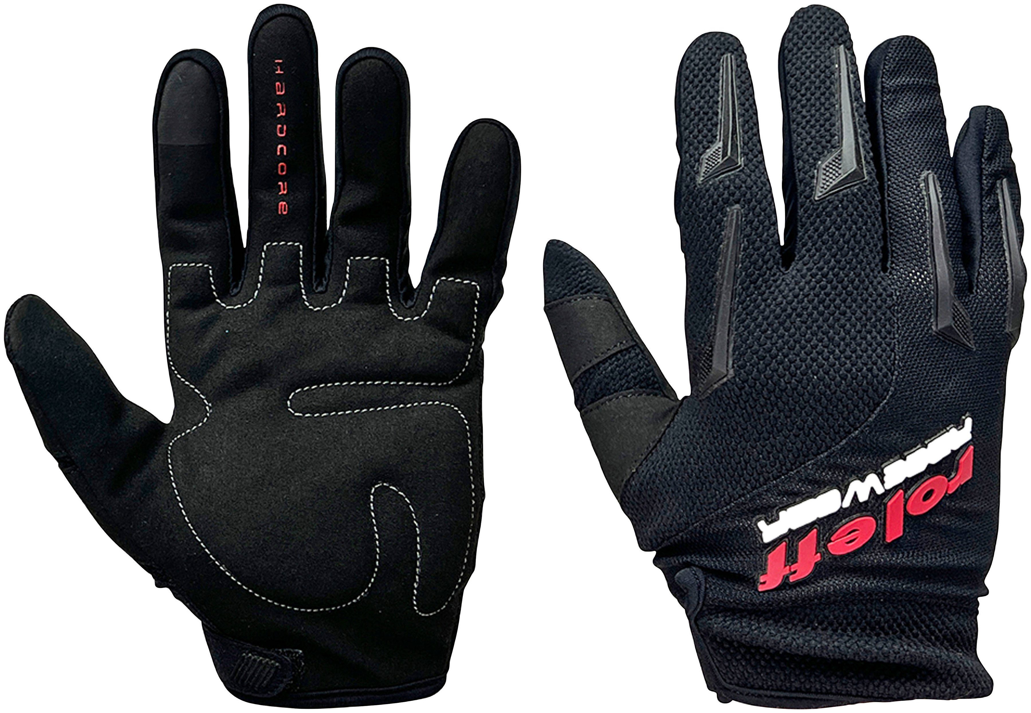 gloves schwarz RO57 Motocross - roleff Cross Motorradhandschuhe