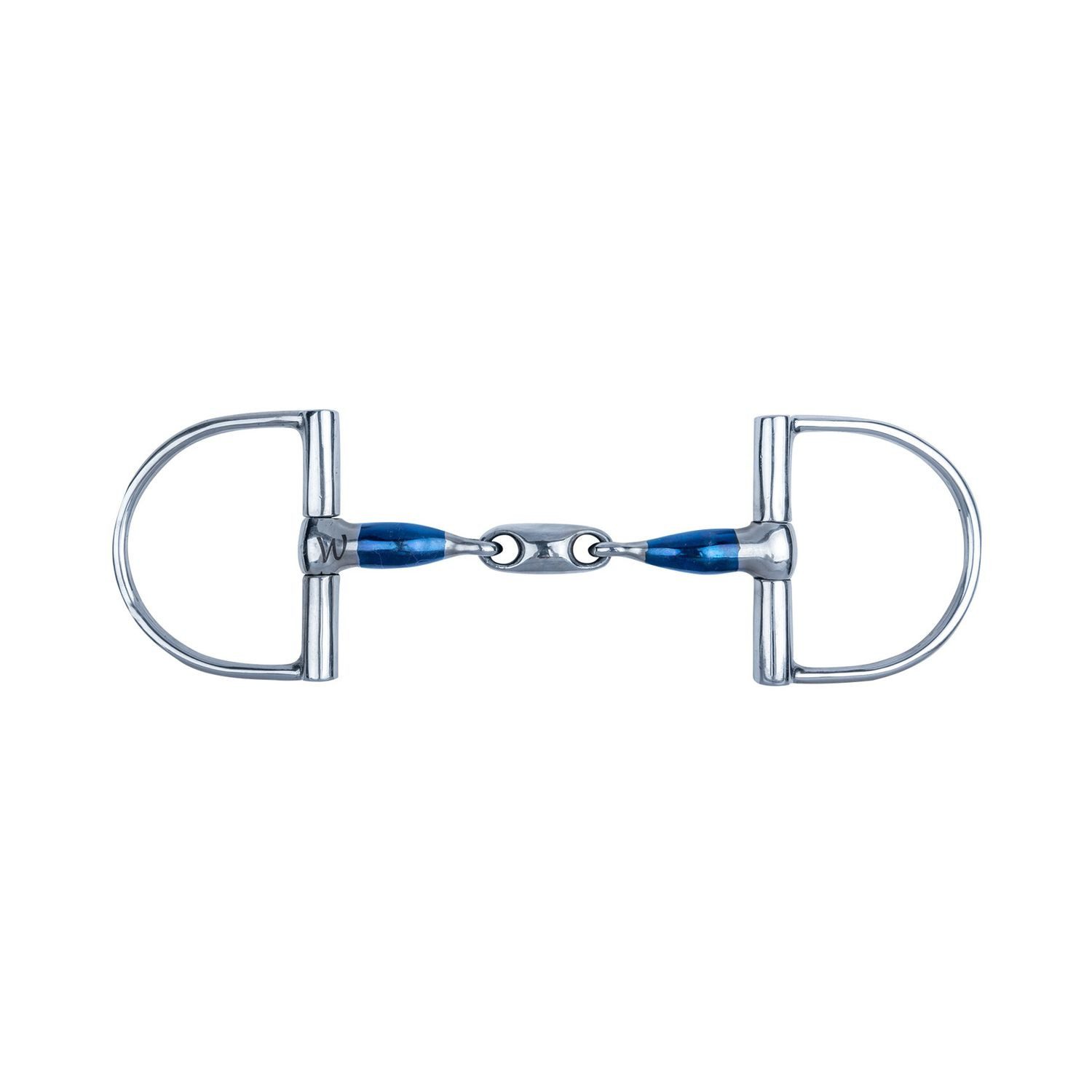 Waldhausen gebrochenes Gebiss Waldhausen D-Ring Gebiss Sweet Iron dopp. gebr. anatomisch