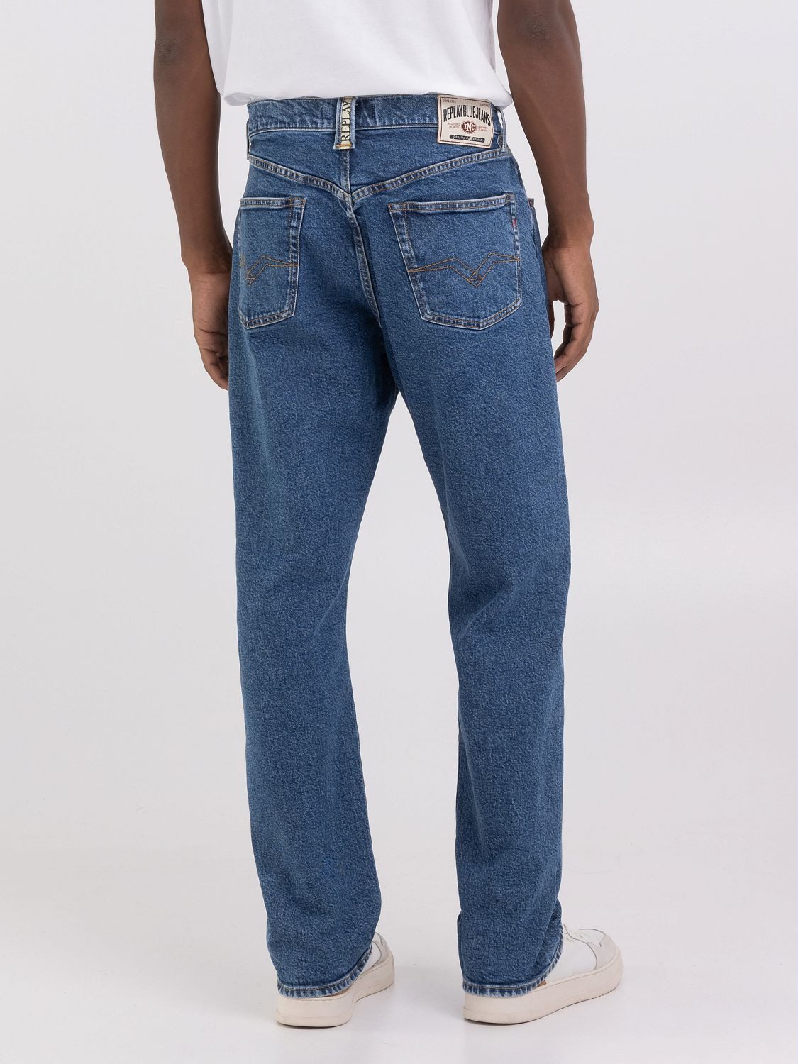 Replay Straight-Jeans M9Z1 9Zero1 90´s Straight Fit mit Washed-Look