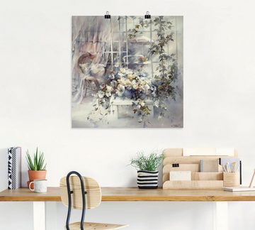 Artland Wandbild Bezaubernde Moment, Blumen (1 St), als Leinwandbild, Poster, Wandaufkleber in verschied. Größen