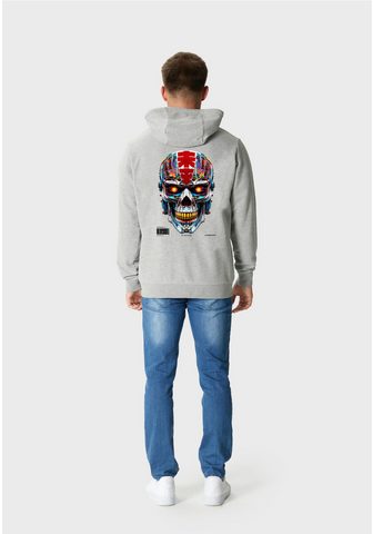 Oldskull Bliuzonas Xtreme Vivid Skull (1-tlg) su coolem raštas