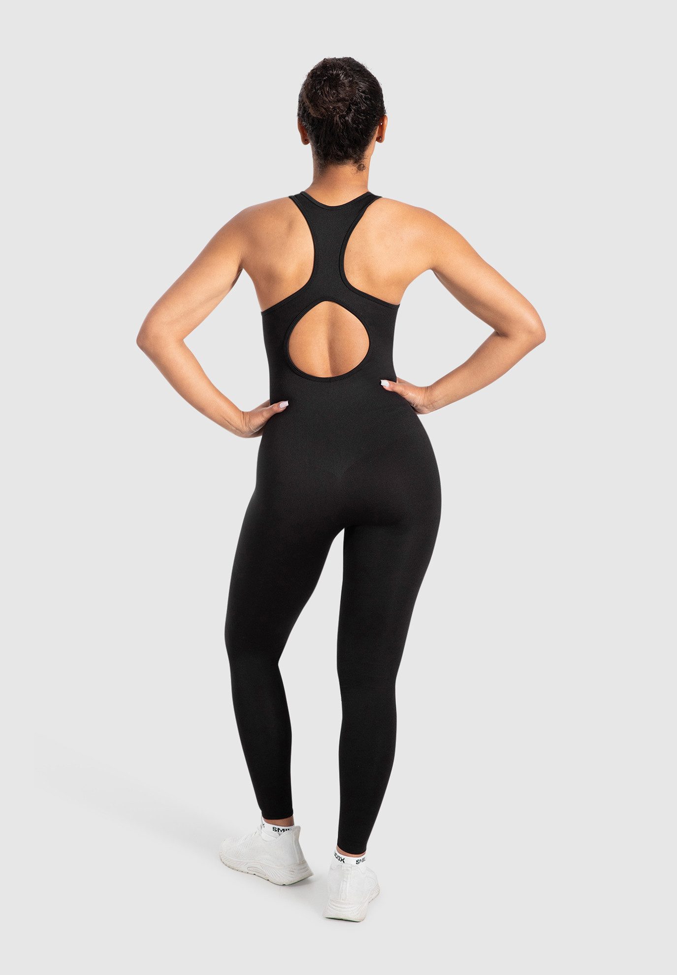 Smilodox Jumpsuit Elsie, Seamless Einteiler, Racerback, Ganzkörperanzug fig günstig online kaufen