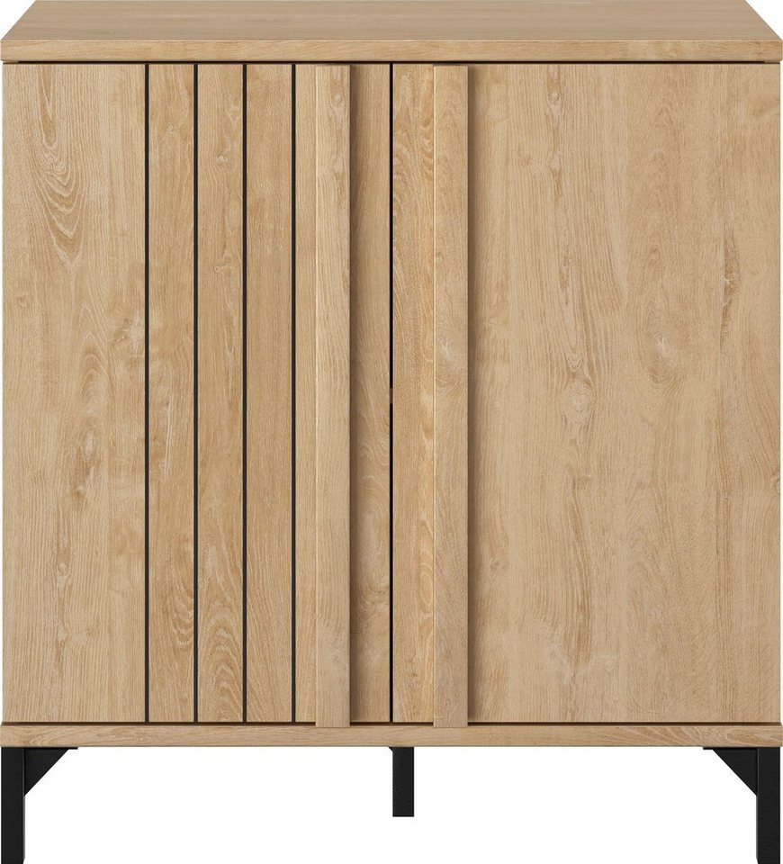 Gami Aktenschrank Faro (1-St) moderner Industrial Look, Kann allein oder  zusammen mit anderen Möbel der Serie verwendet werden