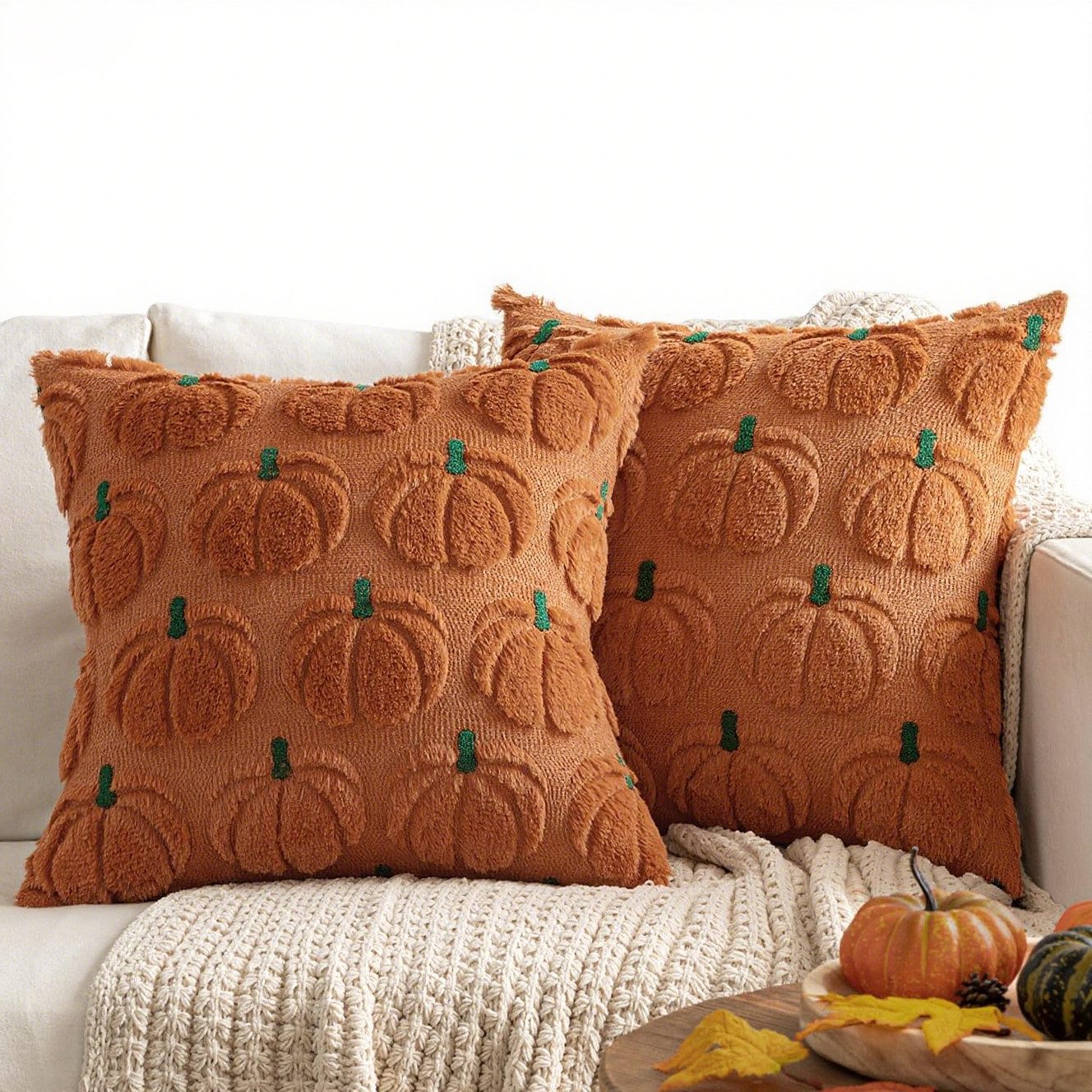 Coonoor Kissenbezug 2er Halloween Kissenbezug Herbst günstig online kaufen